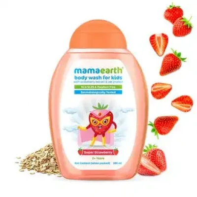Mamaearth Baby Body Wash Strawberry 300ML