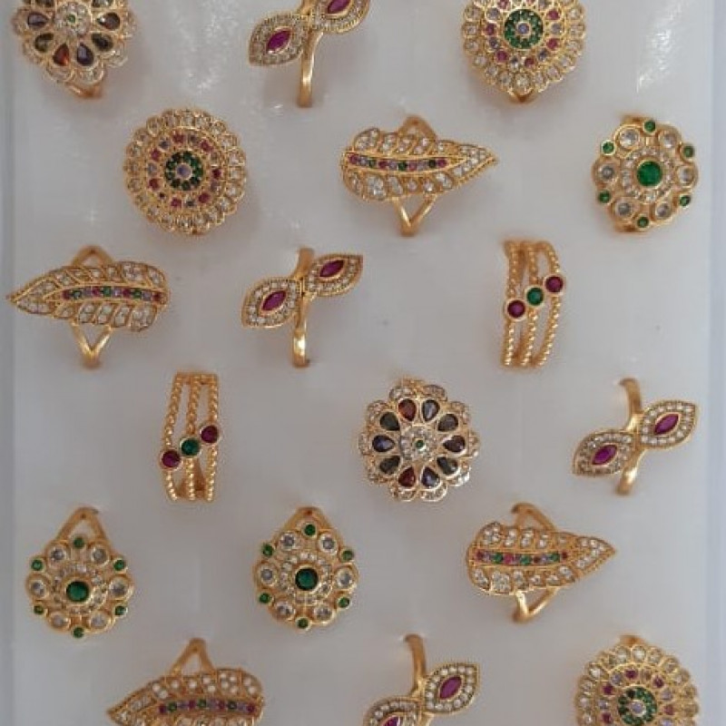 Ring 1gm gold Plated (PRC062)