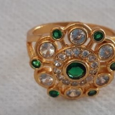 Ring 1gm gold Plated (PRC062)