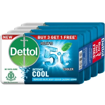 Dettol Intense Cool Pack 4+1